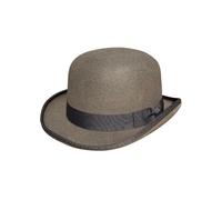 Classic English Wool Bowler Hat, Authentic Round Crown Derby Hat with Curved Brim, Formal Wool Felt Derby Hat for Men & Women, Vintage British Style