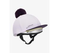 Classic equestrian helmet cover with removable pom-pom LeMieux