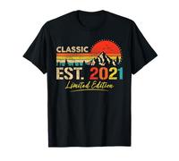 Classic Est. 2021 Limited Edition Vintage Year 2021 Birthday T-Shirt