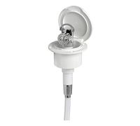Classic Evo white deck shower PVC hose 2.5 mm Flat mounting - 1 PC Osculati -