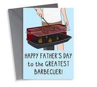 Classic Father's Day Card - The Greatest Barbecuer