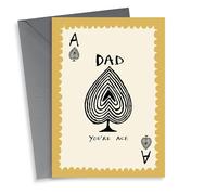Classic Father's Day Card - You're Ace - Playing Card