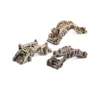 Classic Fish Tank Ornament – Classic Stone Bridge – Hand-painted, Non-toxic – 13.5 cm