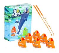 Classic Fishing Game, Extendable Fish Catch, Smart Counting Play, Interactive Preschool Learning Activity, Fun Kindergarten Classroom Entertainment, Educational Toy for Boys, Girls, 15.5x12.5x4cm