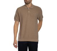 Classic Fit Knitted Polo Shirt Heather Viennois S