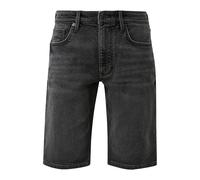 Classic Fit Mid-Rise Denim Bermuda Shorts s.Oliver Gris 33