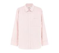 Classic Fit Stripe Button-Up Shirt - female - Róhe - Shirts - Pink - 2XS - Blouses & Shirts 2XS