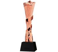 Classic Five-Pointed Star Award Trophy, Company Annual Meeting Medal, Trophies With Custom Engraving, Competition Prize, Party Gift, Achievement Trophy(Copper)