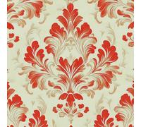 Classic Floral Wallpaper Self-Adhesive 0.4×20 m Retro Pink Flowers Pattern Matte Contact Paper Removable Thicken Waterproof Canvas Peel and Stick Wall Paper for Home Decoration Furniture Renovation