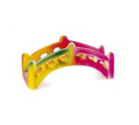 CLASSIC Fluorescent Bridge Aquarium Ornament 135 x 50 x 65 mm Hand-Painted Non-Toxic Resin Decoration for Freshwater Aquariums