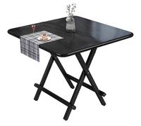 Classic Foldable Rectangular TV Tray TablePortable Dining Desk for Living Room Garden & DormLarge Capacity SpaceSaving Design Versatile Folding Fur