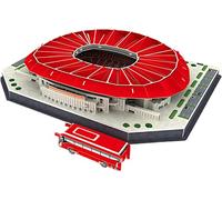 Classic Football Stadium Puzzle, 3D Puzzle DIY Building Toy Model Stadium Three Dimensional Jigsaw for Adults