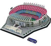 Classic Football Stadium Puzzle, 3D Puzzle Football Stadium Replica Building Toys Construction Sets Multicolor 69 Pieces