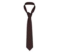 Classic Formal Tuxedo Red Large Scorpion Men's Tie For Wedding & Party Formal Necktie