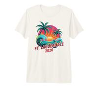 Classic Fort FT Lauderdale 2026 Mom Daughter Vacation Premium T-Shirt