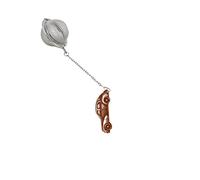 Classic French car 203 Saloon ref179 COPPER EFFECT design Tea Leaf Infuser Stainless Steel Sphere Strainer