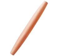 Classic French Rolling Pin for Baking - Beech Wood Tapered Rolling Pin Dough Roller for Pizza Dough, Pie Crust Cookie Fondant Dumpling 11.81-Inch
