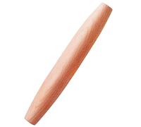 Classic French Rolling Pin for Baking - Beech Wood Tapered Rolling Pin Dough Roller for Pizza Dough, Pie Crust Cookie Fondant Dumpling 7.87-Inch