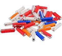 Classic Fuses Protect Circuits 50Pcs Car Auto Ceramic Continental Torpedo Style Kit Accessory Amperage Protected circuits