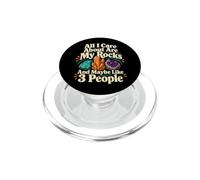 Classic Geology Rock Collector All I Care About Are My Rocks PopSockets PopGrip for MagSafe