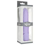 Classic Get Real - Lifelike Silicone Vibrator (Purple)