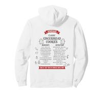Classic Gingerbread Cookies Bake At 350 Pullover Hoodie