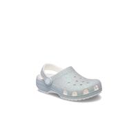 Crocs Silver Classic Glitter Clog Girls Toddler Sandals UK 4 (EU 20)