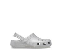Classic Glitter Clogs Sparkly Silver-Coloured