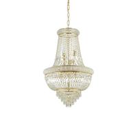 Classic Gold Chandelier With Crystals DL0172