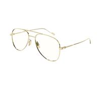 Classic Gold Eyewear Frames - unisex - Saint Laurent - Glasses - Yellow - 55 MM - Accessories 55 MM