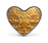 Classic Gold Patterns Lapel Pins Cute Heart Enamel Pin Badge for Men/Women Tie Tack Brooch Clothing Jewelry Accessories Party Favors, Hat Suit Decorations Party Gifts