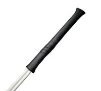 Classic Golf Alignment Stick Cover Headcover Holder 13in Hold at least 2 sticks - White, Light Blue, Black Soft Synthetic Leather Well Made (All Black)