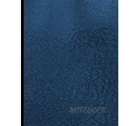 Classic Graph Notebook: Deep Blue Water Cover: 8.5” x 11”, 120 Pages, Square Grid Paper with Clean Blank Borders, Professional Notebook for Work, Study, or Design