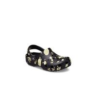 Crocs Classic Graphic Thermoplastic Black Loafers - UK 8 / EU 24-25 / US C8