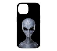 Classic Gray Alien Extraterrestrial UFO Believer Graphic Case for iPhone 14
