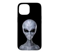 Classic Gray Alien Extraterrestrial UFO Believer Graphic Case for iPhone 15