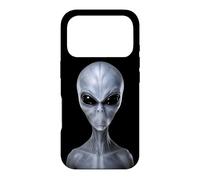 Classic Gray Alien Extraterrestrial UFO Believer Graphic Case for iPhone 17 Pro