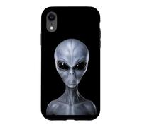 Classic Gray Alien Extraterrestrial UFO Believer Graphic Case for iPhone XR