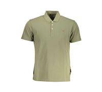 Classic Green Polo with Elegant Embroidery M