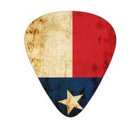 Classic Guitar Picks (12-Pack) for Eectric Guitar, Acoustic Guitar, Mandolin And Bass (One Size, Texas)