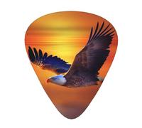 Classic Guitar Picks (12-Pack) for Eectric Mandolin And Bass (One Size, Eagle)