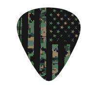Classic Guitar Picks (12-Pack) for Eectric Mandolin And Bass (One Size, Pizza)