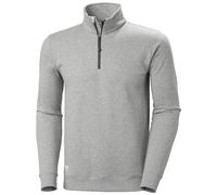Helly Hansen Workwear 79325 Classic Half Zip Sweatshirt Grey Melange X XL