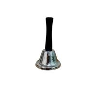 Classic Hand Bell, Black & Silver