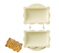 Classic Hand Pie Molds,Dumpling Press Molds for Baking - Different Shapes Easy to Clean Classic Pie Mould for Apples Pies, B-Ananas Pies, Pumpkins Pies