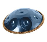 Classic Handpan Drum Steel Hand Drum Hand Pan Drums in D Minor 10 Notes 432Hz/440Hz with Handpan Drum Bag, 2 Handpan Drum Test Mallets, Hand Drum Stan