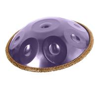 Classic Handpan Drum Steel Hand Drum Hand Pan Drums in D Minor 10 Notes 432Hz/440Hz with Handpan Drum Bag, 2 Handpan Drum Test Mallets, Hand Drum Stan