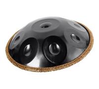 Classic Handpan Drum Steel Hand Drum Hand Pan Drums in D Minor 10 Notes 432Hz/440Hz with Handpan Drum Bag, 2 Handpan Drum Test Mallets, Hand Drum Stan