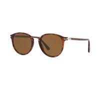 Classic Havana Sunglasses in Brown- male- Persol- Sunglasses- Brown- 54 MM- Accessories 54 MM