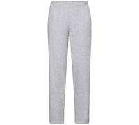 Classic Heather Open Hem Jogging Bottoms Fruit Of The Loom Grey S